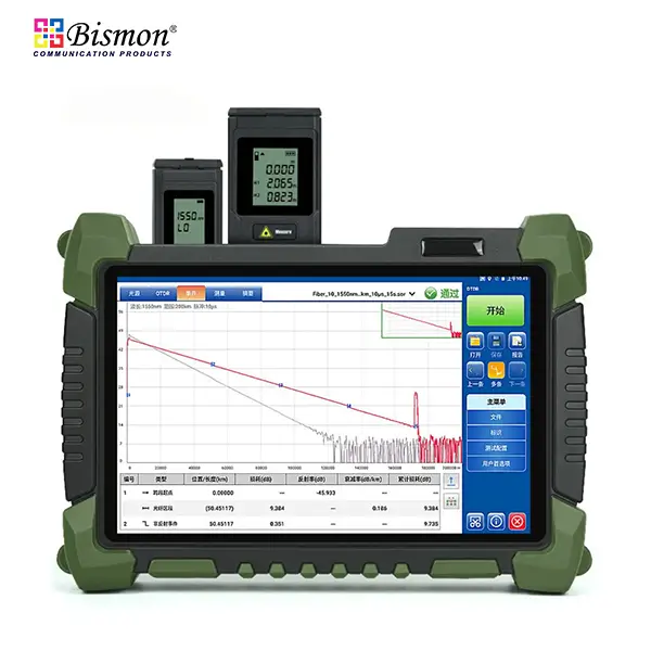 RM7 High-End OTDR OPM, VFL, OLS Multi-mode 850/1300nm(26/32dB) 60km